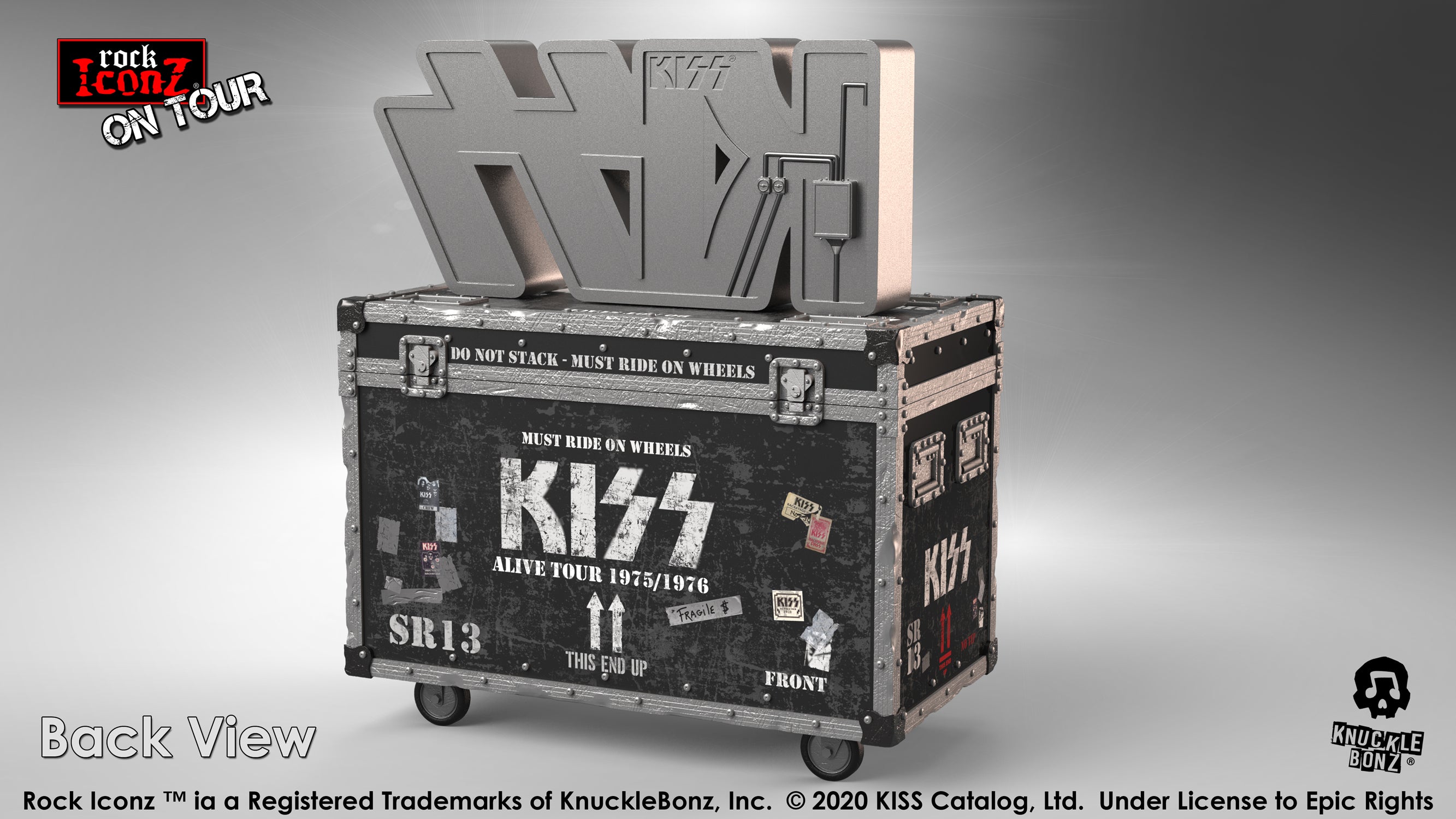 KISS Alive! Road Case KnuckleBonz Statue